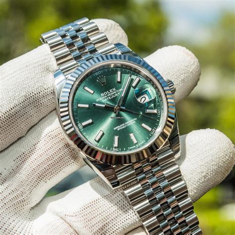 rolex datejust green|rolex datejust two tone price.